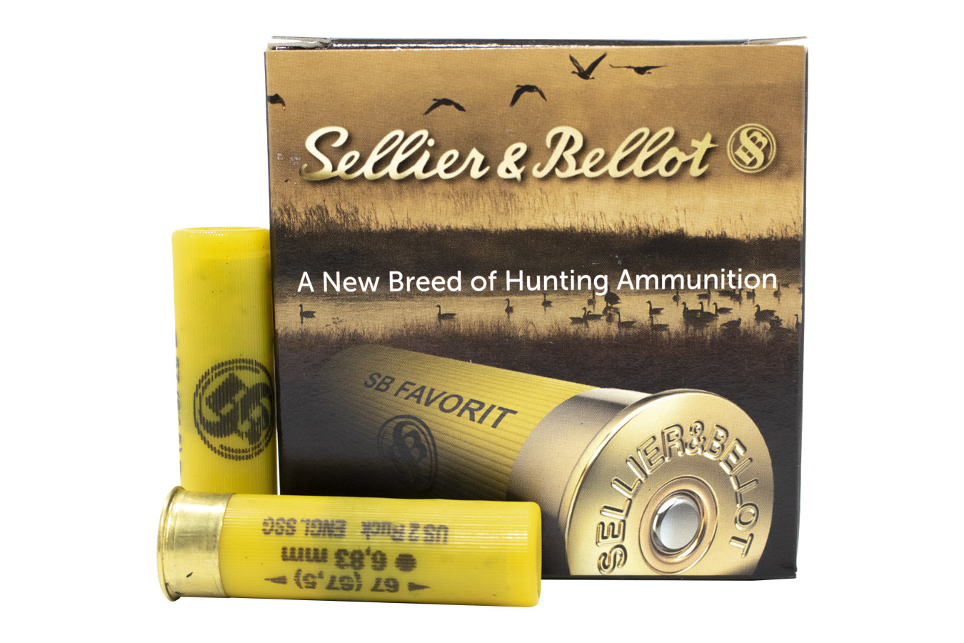 SELLIER AND BELLOT 20 GAUGE 2.75` BUCKSHOT 2 SHOT 25 BX