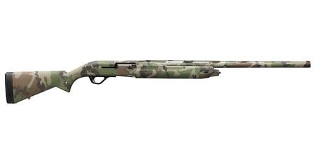 SX4 WATERFOWL HUNTER 12 GAUGE SEMI-AUTO SHOTGUN WITH WOODLAND CAMO FINISH