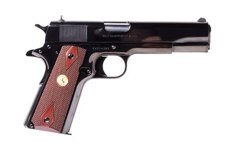 GOVERNMENT 1911 CLASSIC SERIES 45 ACP FULL-SIZE PISTOL WITH ROYAL BLUE FINISH