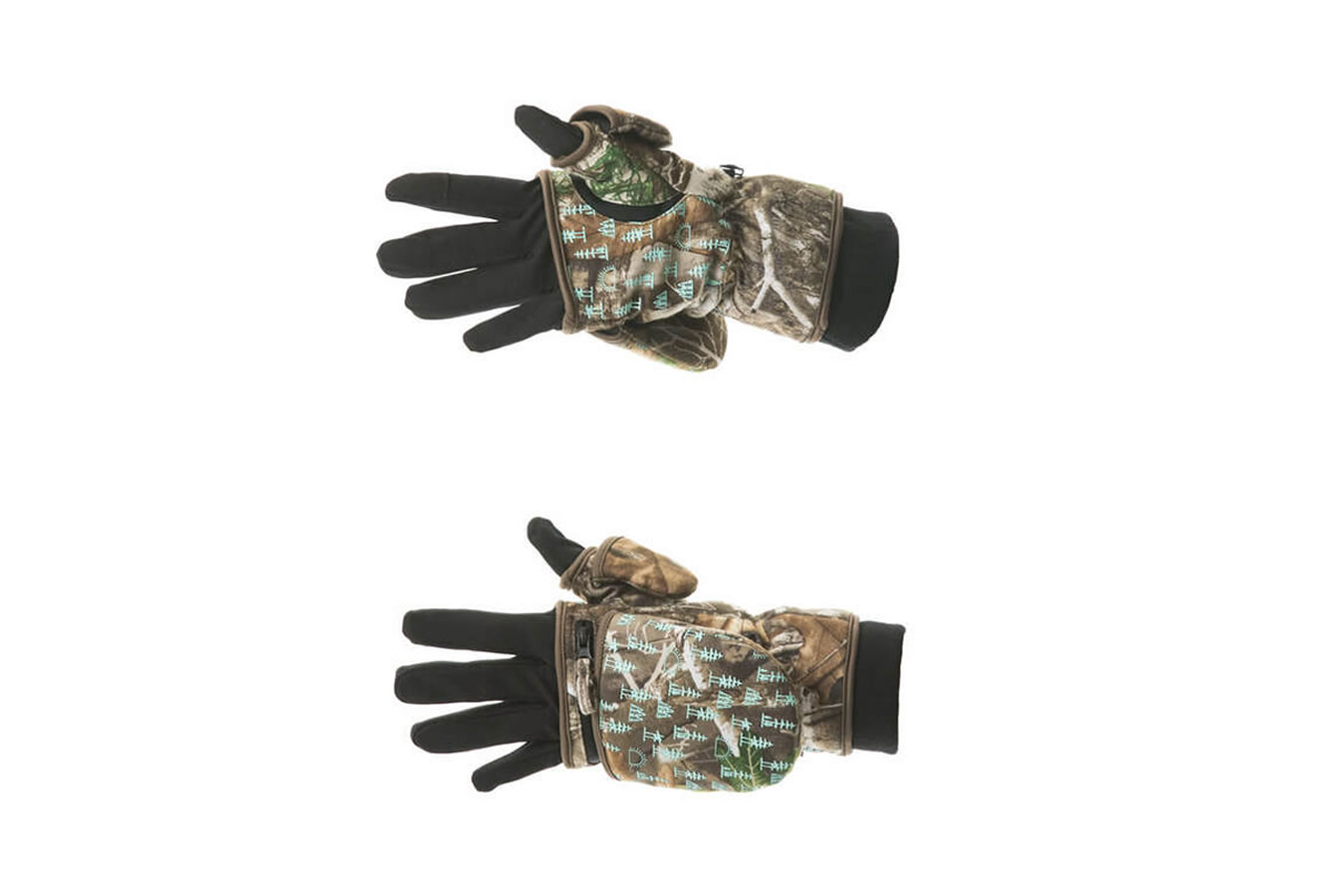 Dsg Outerwear Flip Top 3.0 Mitten with Glove Liner Realtree Edge