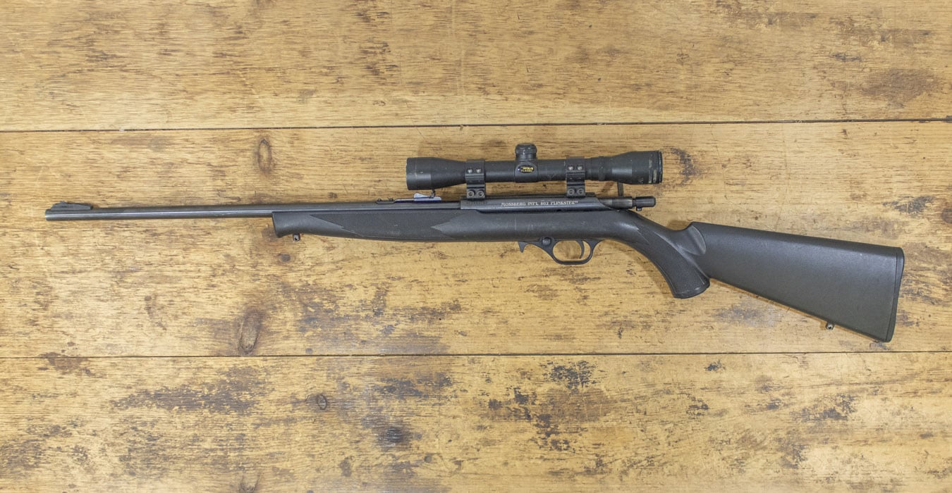 Mossberg CBC 802 Plinkster Varmint 22LR Police Trade-In Rifle with Optic (Magazine Not Included)