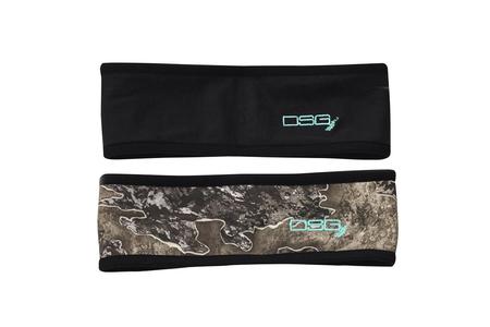 REVERSIBLE HEADBAND BLACK/EXCAPE
