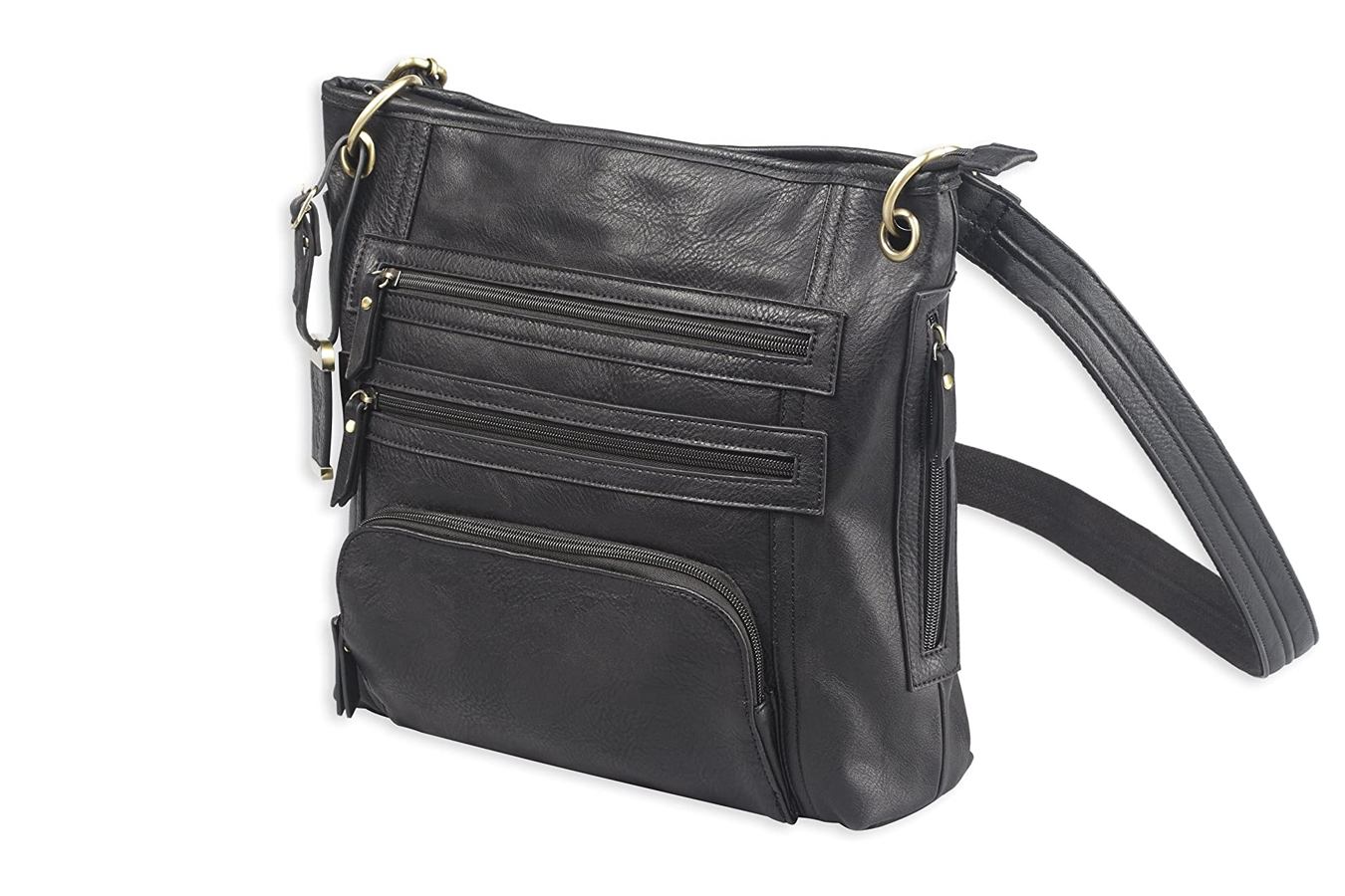 Bulldog Crossbody Purse with Holster, Large
