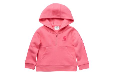 FLEECE LS HALF ZIP SWEATSHIRT