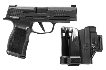 SIG SAUER P365XL 9mm TacPac w/ Manual Safety, One 12-Round Mag, Two 15-Round Mags and Hols