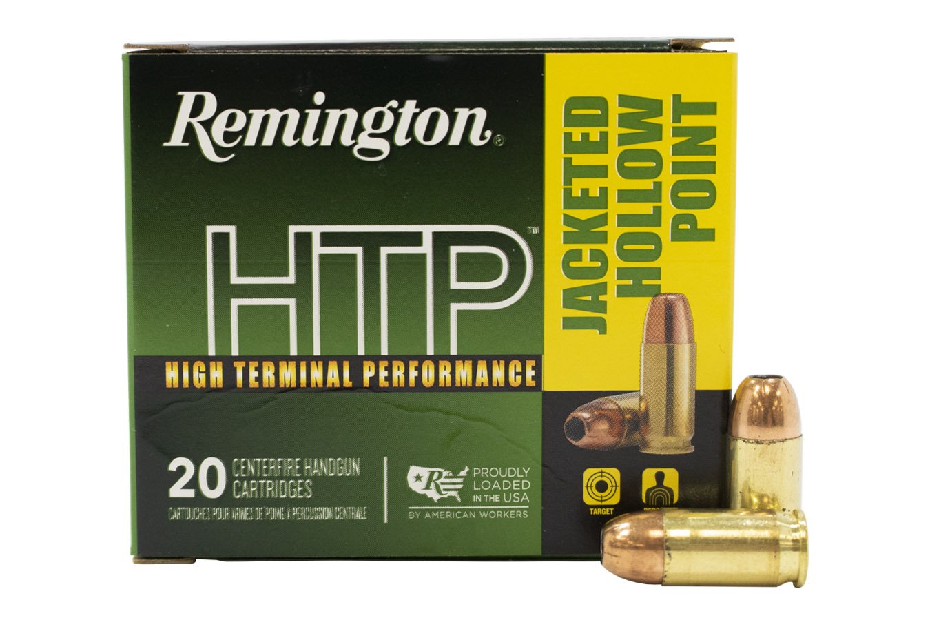 REMINGTON 380 AUTO 88 GR JHP HTP 20/BOX