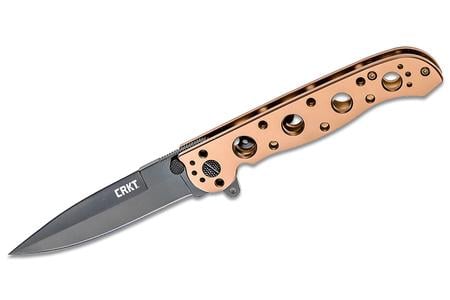 COLUMBIA RIVER KNIFE M16-03K Bronze with Black Blade Folding Pocket Knife