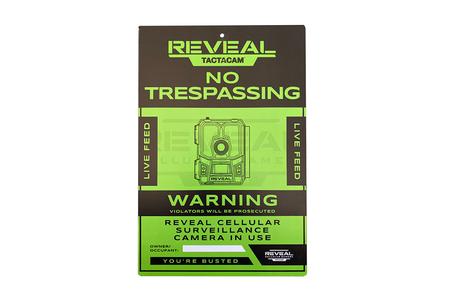 NO TRESPASSING SIGN (PACK OF 3)