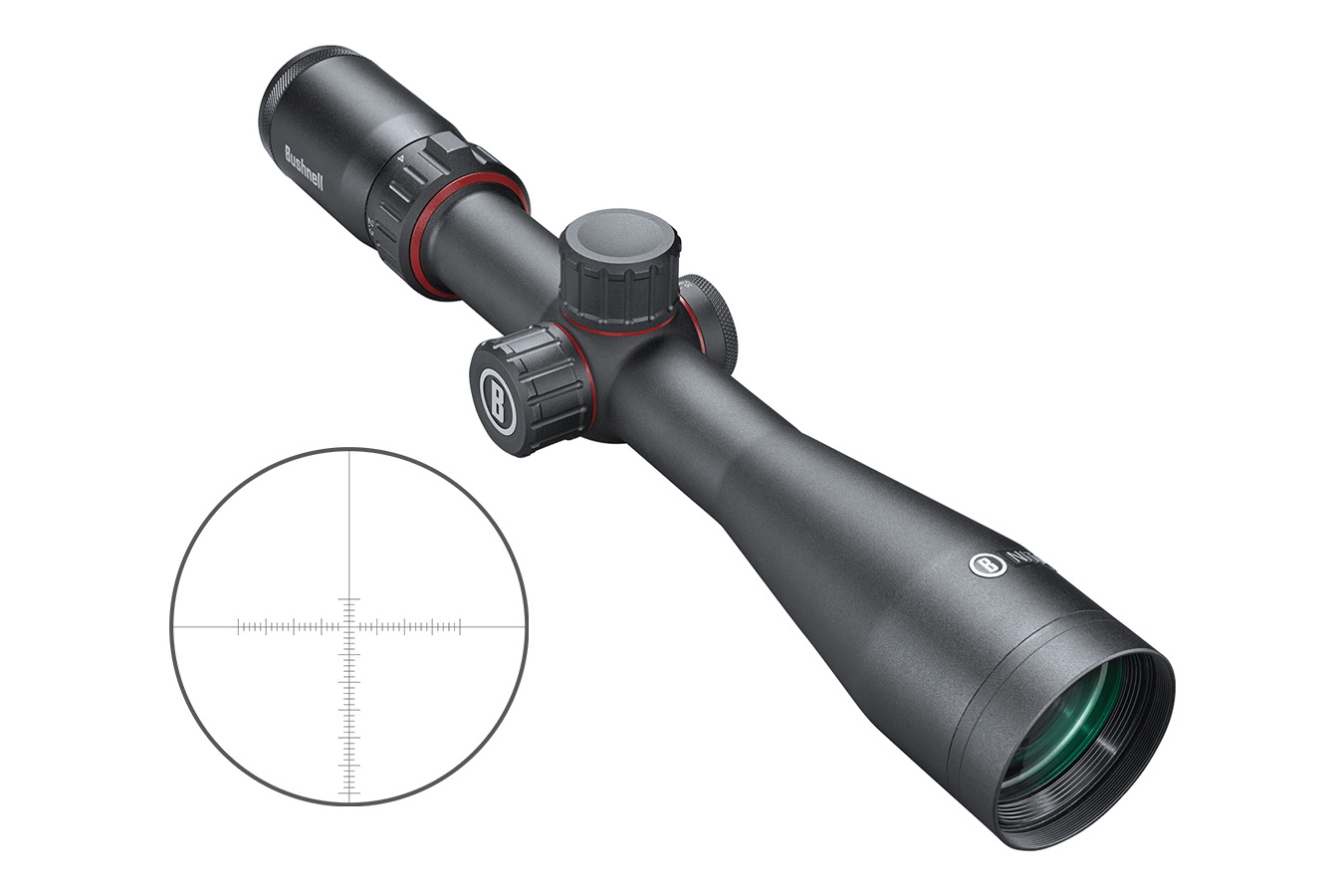 BUSHNELL NITRO 2.5-10X44 SFP RIFLESCOPE WITH DEPLOY MOA RETICLE