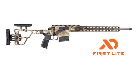 CROSS 6.5 CREEDMOOR BOLT-ACTION RIFLE WITH FIRST LITE CIPHER CAMO FINISH