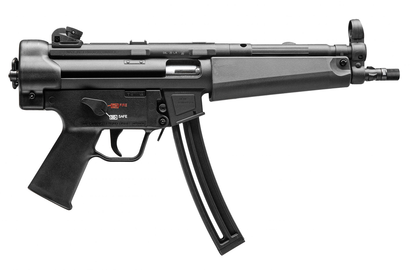 H  K MP5 .22LR SEMI-AUTO PISTOL
