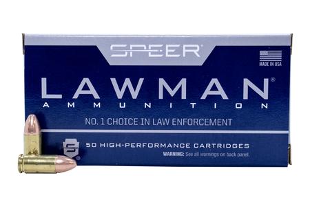 SPEER AMMUNITION 9mm 115 gr TMJ Lawman 50/Box