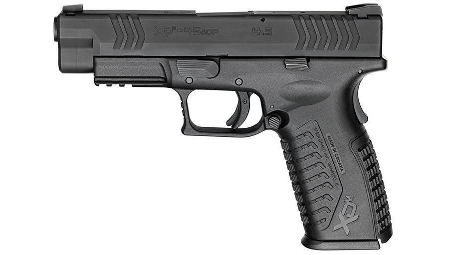 SPRINGFIELD XDM 45ACP 4.5 FULL-SIZE BLACK ESSENTIALS PACKAGE COMPLIANT MODEL (LE)