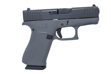 GLOCK 43X 9mm Semi Auto Pistol with Concrete Gray Cerakote Frame