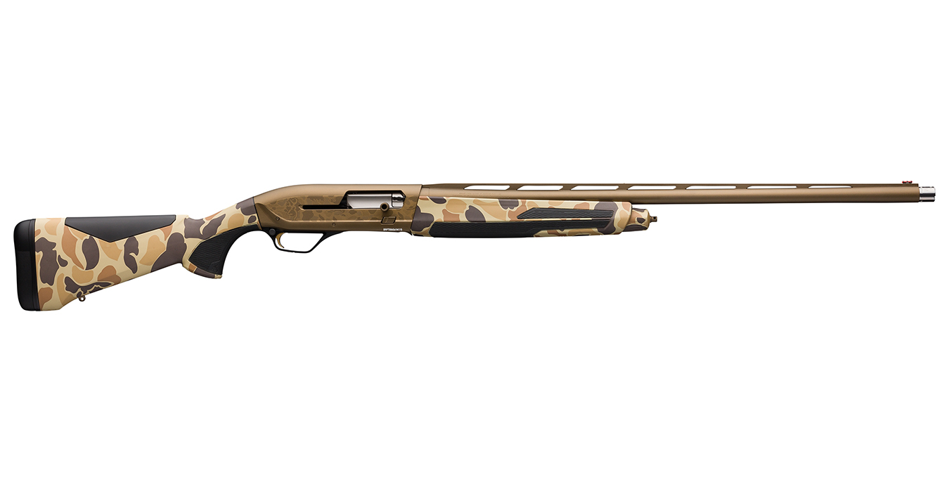 BROWNING FIREARMS MAXUS II WICKED WING 12 GAUGE SEMI-AUTO SHOTGUN WITH 26 INCH BARREL AND VINTAGE 