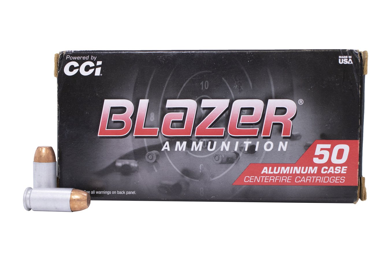 CCI AMMUNITION 40 SW 180 GR TMJ CLEANFIRE