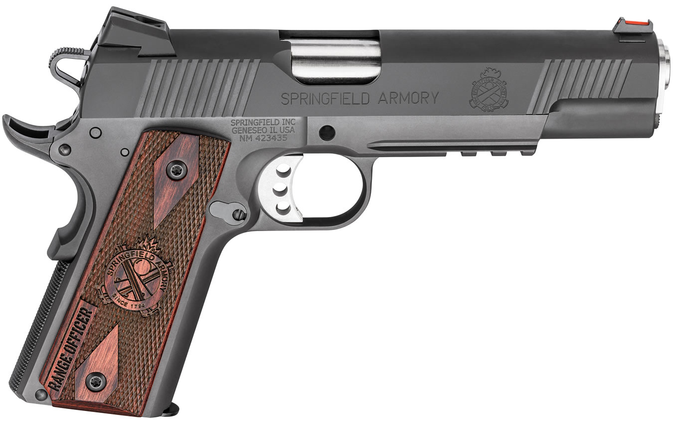 SPRINGFIELD 1911 RANGE OFFICER OPERATOR 9MM ESSENTIALS PACKAGE WITH COCOBOLO GRIPS (LE)