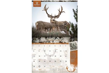 2022 KINGS BULL ELK CALENDAR