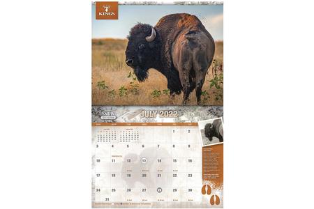 2022 KINGS BULL ELK CALENDAR