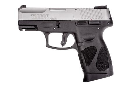 TAURUS G2C 9mm Sub-Compact Pistol with Stainless Slide (10 Round Model)