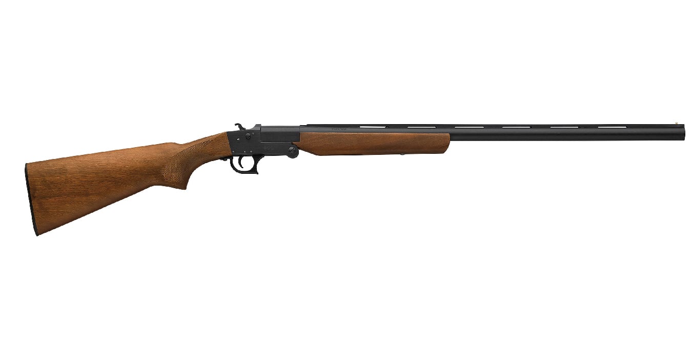 HATFIELD SGL 12 GAUGE SINGLE-SHOT SHOTGUN WITH TURKISH WALNUT STOCK