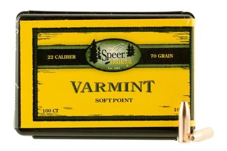 22 CAL 70 GRAIN JSP VARMINT 100/BOX