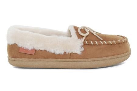 WOMENS ELAINE SLIPPER CHESTNUT