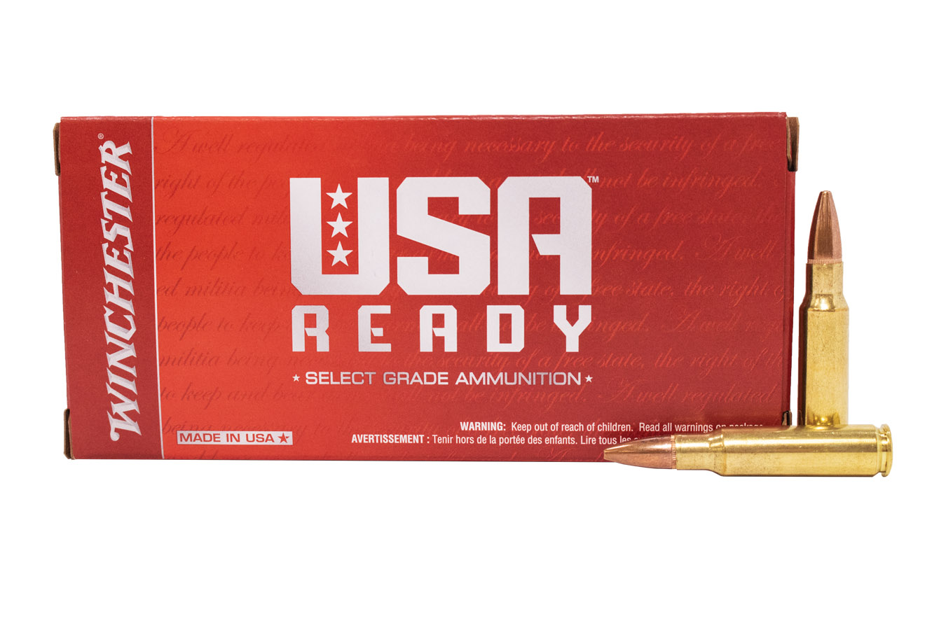 WINCHESTER AMMO 6.8 SPC 115 GR OPEN TIP USA READY 20/BOX