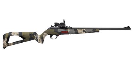 WINCHESTER FIREARMS WILDCAT 22 LR SEMI-AUTO RIFLE COMBO WITH RED-DOT AND KUIU VERDE STOCK