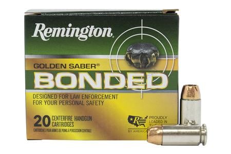 REMINGTON 40SW 165 gr BBJHP Golden Saber 20/Box