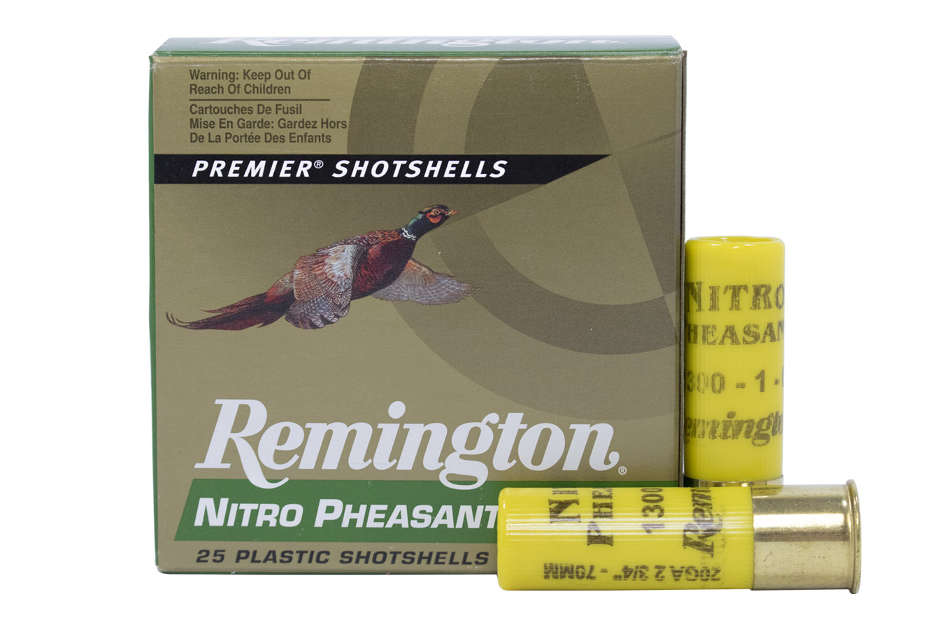 REMINGTON 20 GAUGE 2.75 IN 1 OZ 6 SHOT NITRO PHEASENT 25/BOX