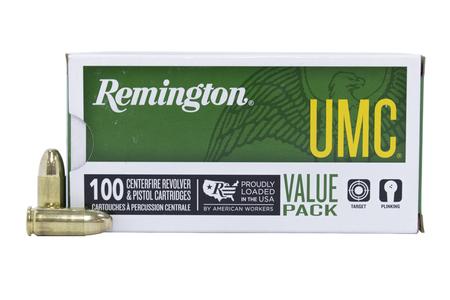 Remington 9mm 115 gr FMJ UMC 100/Box