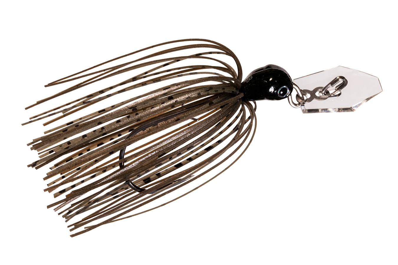 Z Man Fishing Products ChatterBait JackHammer StealthBalde 1/2 oz (Green Pumpkin)