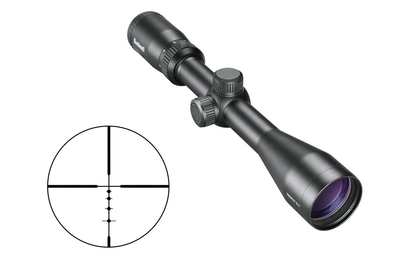 Bushnell Trophy Xlt 4 12x40mm Riflescope With Doa Quick Ballistic