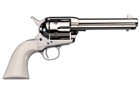 1873 CATTLEMAN CODY .45 COLT SINGLE-ACTION REVOLVER WITH NICKEL-PLATED STEEL