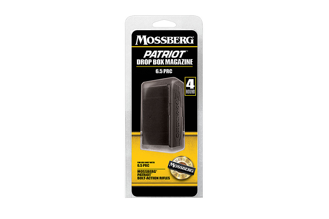 MOSSBERG PATRIOT 6.5 PRC 4-ROUND DROP BOX MAGAZINE