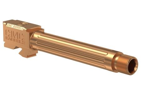 CMC TRIGGERS Glock 17 Fluted Barrel Threaded DLC Bronze HXBN