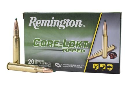 REMINGTON 30-06 Springfield 150 gr Core-Lokt Tipped 20/Box