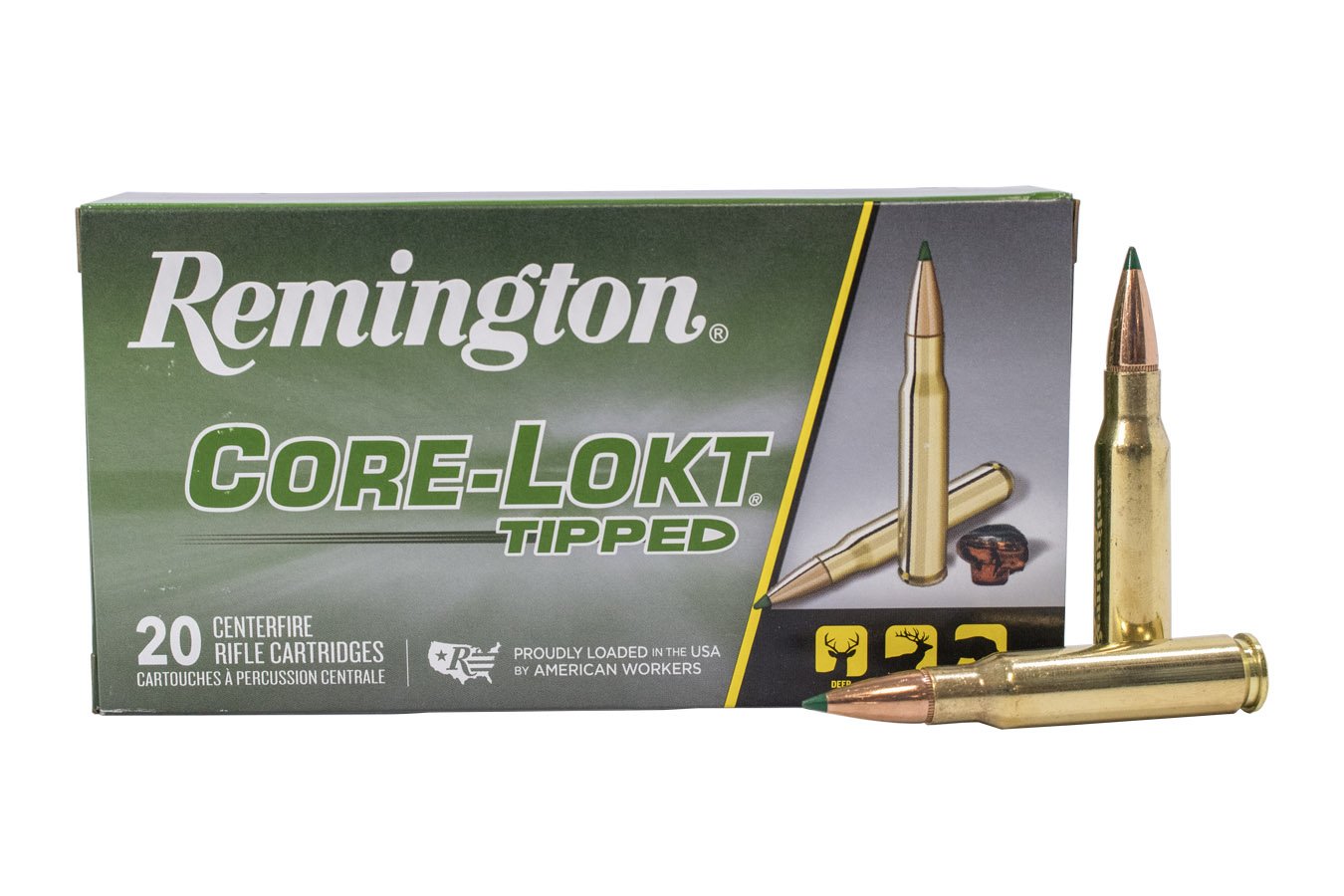 REMINGTON 308 WIN 180 GR CORE-LOKT TIPPED 20/BOX