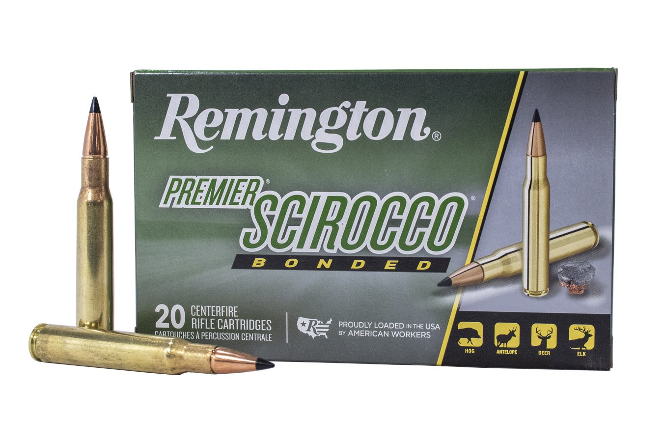 REMINGTON 30-06 SPRINGFIELD 150 GR SWIFT SCIROCCO BONDED 20/BOX