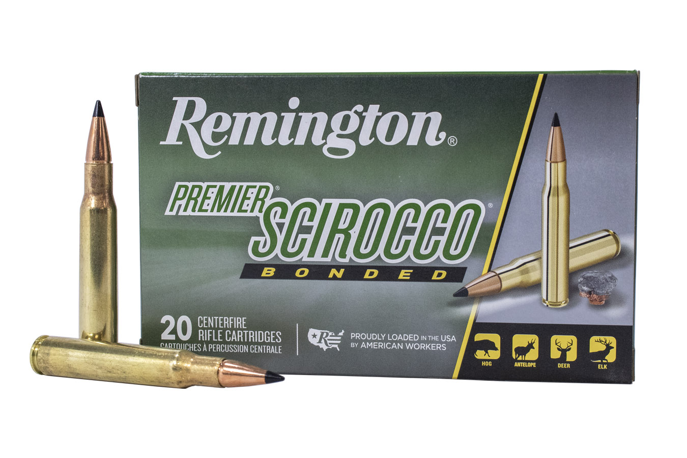 Remington PRSC3006C 30 06 Springfield 150 Gr Swift Scirocco Bonded 20 