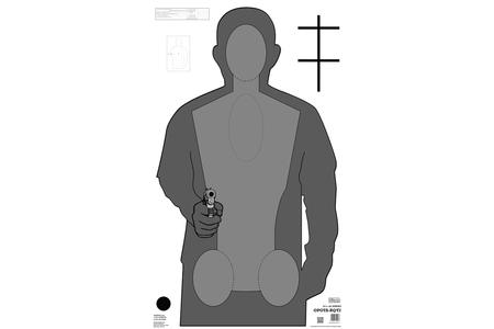 GUN FUN OPOTA-RQT2 Paper Target