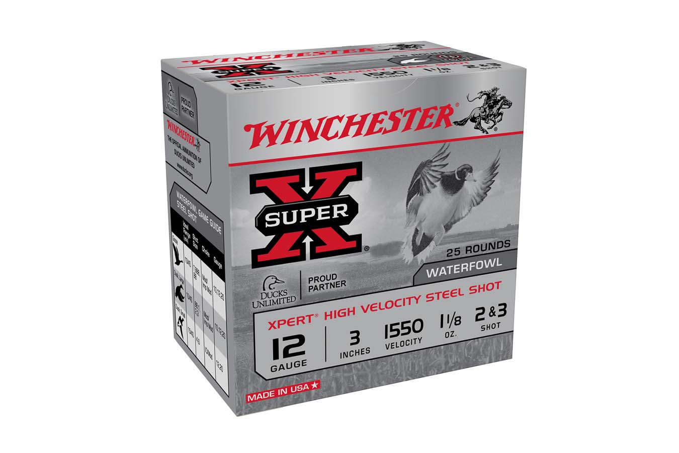 WINCHESTER AMMO X-PERT WATERFOWL 12 GAUGE 3` 1 1/8 OZ 2 SHOT 3 SHOT