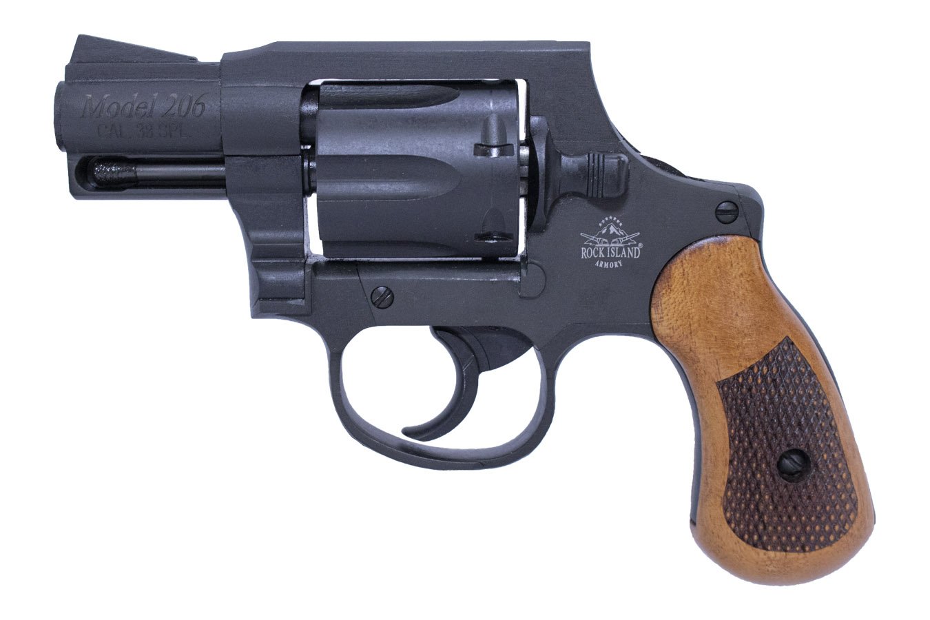 ROCK ISLAND ARMORY M206 SPURLESS 38 SPECIAL REVOLVER