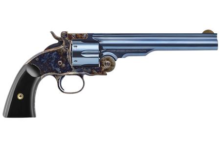 UBERTI 1875 No. 3 2nd Model Top-Break Hardin .45 Colt Single Action Revolver with Blue Steel Finish