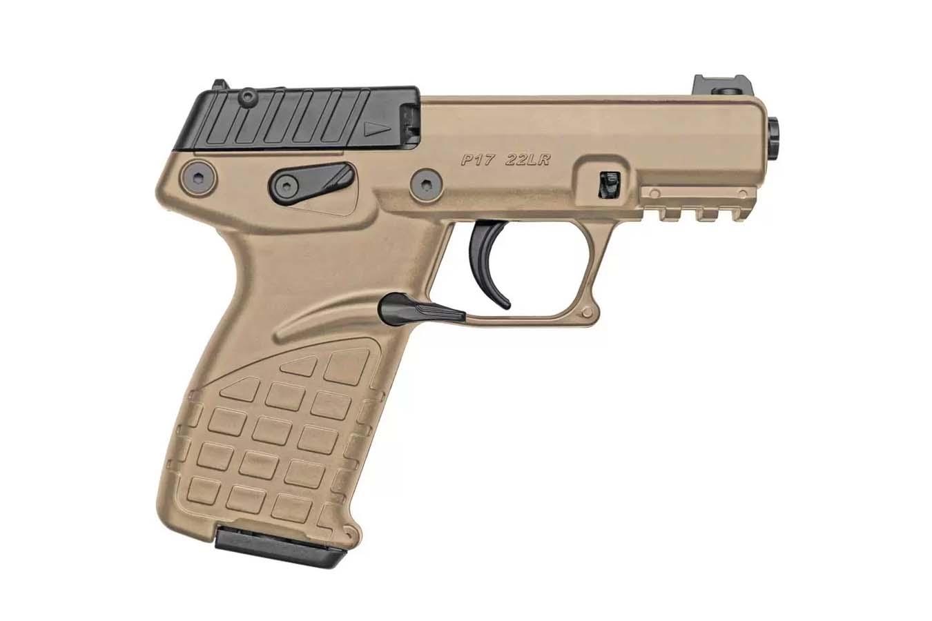 KELTEC P17 22LR PISTOL WITH 16 ROUND MAGAZINE TAN