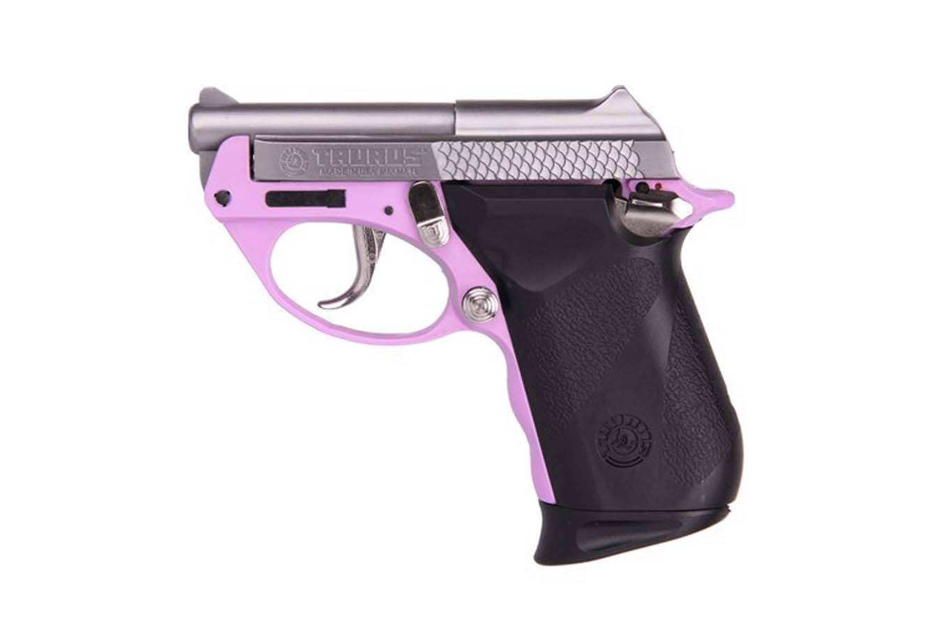 TAURUS PT-22 22LR DOA PISTOL WITH LAVENDER FRAME