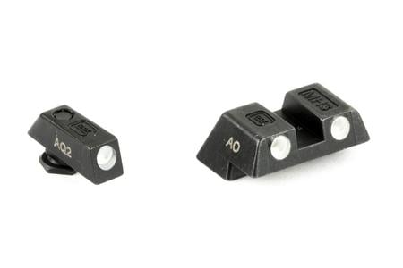 GLOCK Night Sight Set 6.1 Sllim Rear Package, Fits 42/43