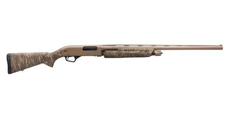 SXP HYBRID HUNTER 20 GA PUMP ACTION SHOTGUN WITH MOSSY OAK BOTTOMLAND STOCK AND 