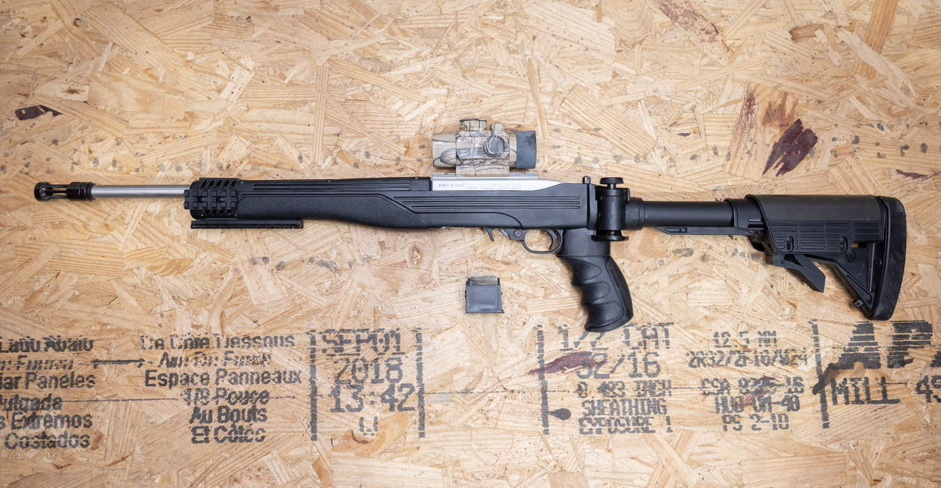 RUGER 10/22 I-TAC 22LR Police Trade-In Rifle w/Stainless Barrel, Red Dot Sight, Folding Stock
